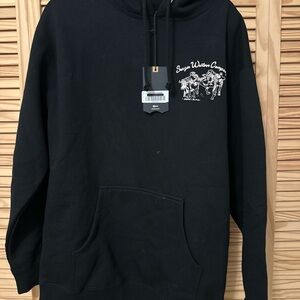 SEAGER - LOS RIOS MID-WEIGHT HOODIE BLACK